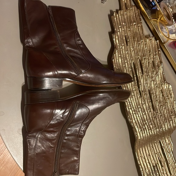 Vintage Men's Bruno Magli Italian Shoe Boots size 8.5 M - Picture 3 of 9